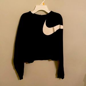 A nike crop top